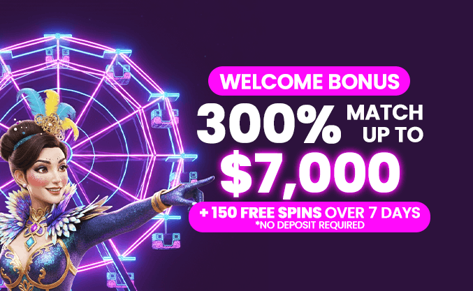 Jackpot Wheel Casino homepage showing premium slot games and welcome bonus on desktop and mobile devices